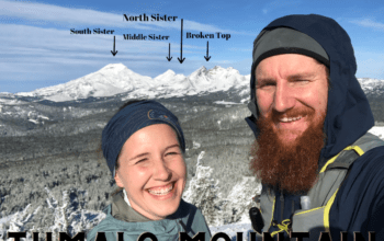 Tumalo Mountain in winter | The best short run in Central Oregon